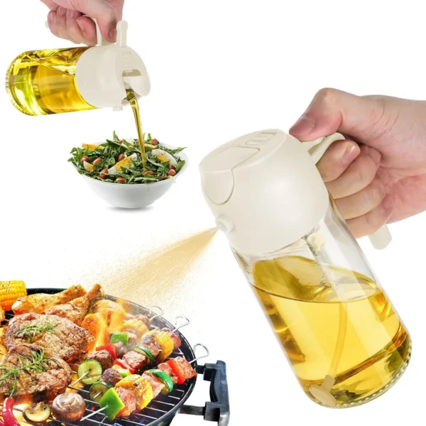 2 in 1 Oil Dispenser Bottle