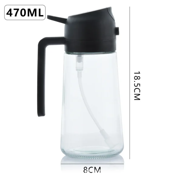 2 in 1 Oil Dispenser Bottle - Image 8